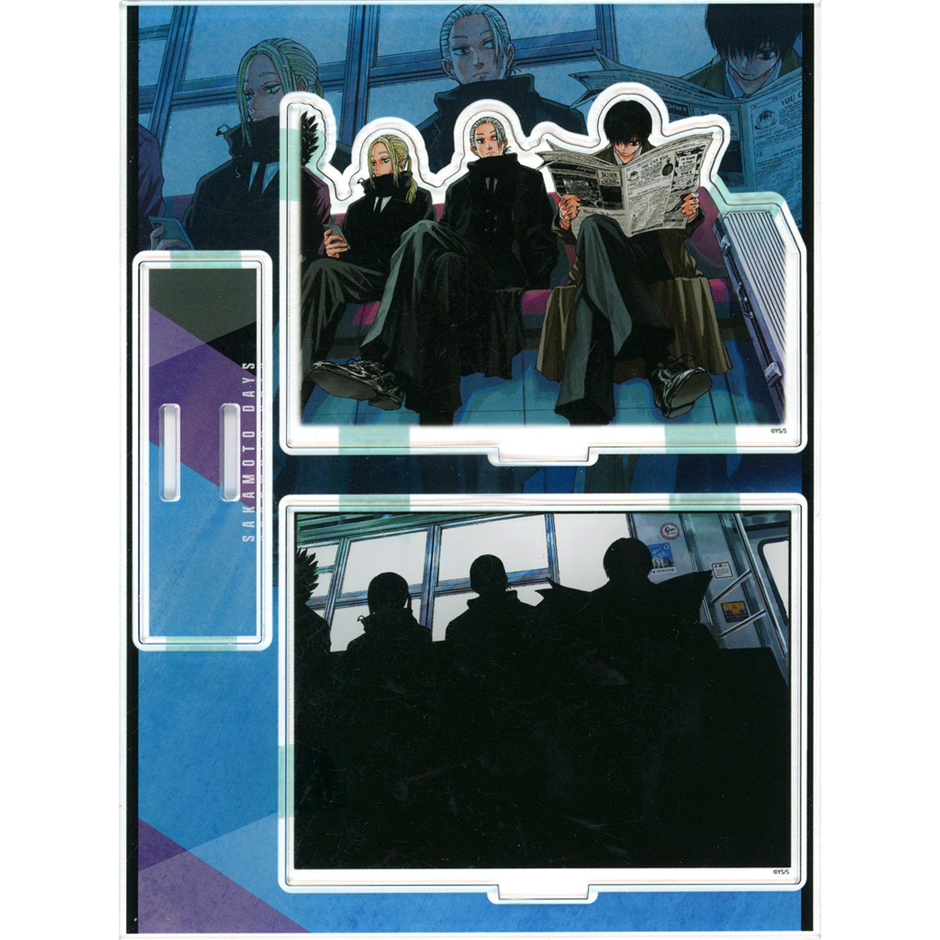 From Everyday Life to the Battlefield Acrylic Figure the scene Sakamoto Days Jump Characters Store Limited [USED]