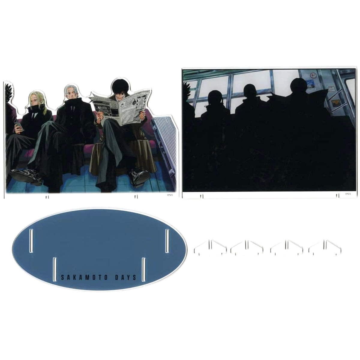 Sakamoto Days From Daily Life to the Battlefield Acrylic GIGA Figure The Scene Jump Characters Store Limited Acrylic Item [USED]