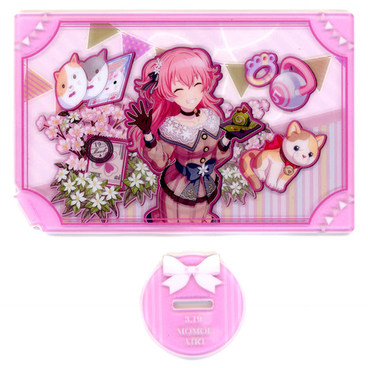 Airi Momoi Anniversary Birthday Illustration 2022-2023 Project Sekai Colorful Stage! feat. Hatsune Miku Card Acrylic Stand [USED]