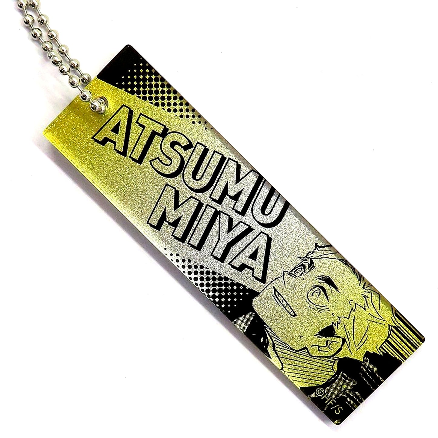 Atsumu Miya Haikyu!! Gradation Acrylic Keychain [USED]