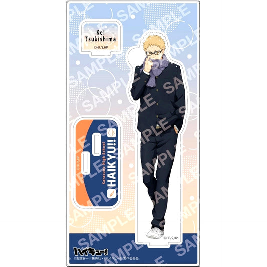 C. Kei Tsukishima Acrylic Stand - Weather Copyright 1st - Haikyu!! [USED]