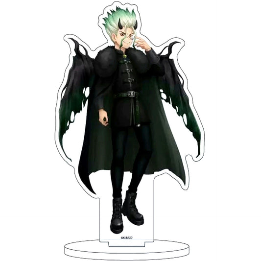 43. Senku Ishigami - Newly Drawn Illustration Acrylic Stand Devil Style Ver. Dr. Stone [USED]