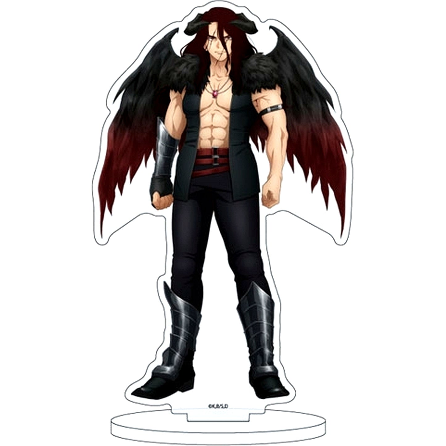 48. Tsukasa Shishio - Newly Drawn Illustration Acrylic Stand Devil Style Ver. Dr. Stone [USED]