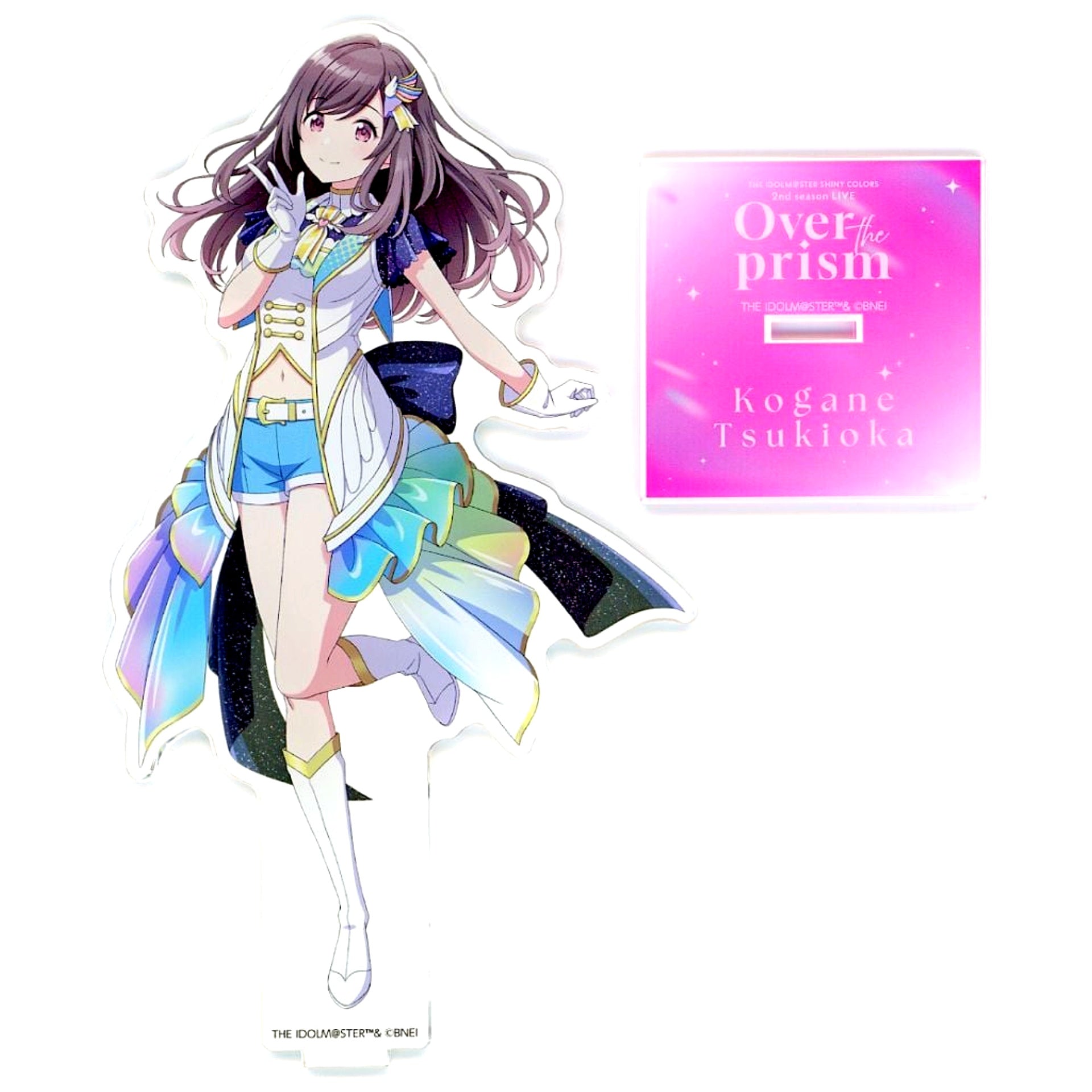 Kogane Tsukioka The Idolm@ster Shiny Colors Official Acrylic Stand Over the prism ver. [USED]
