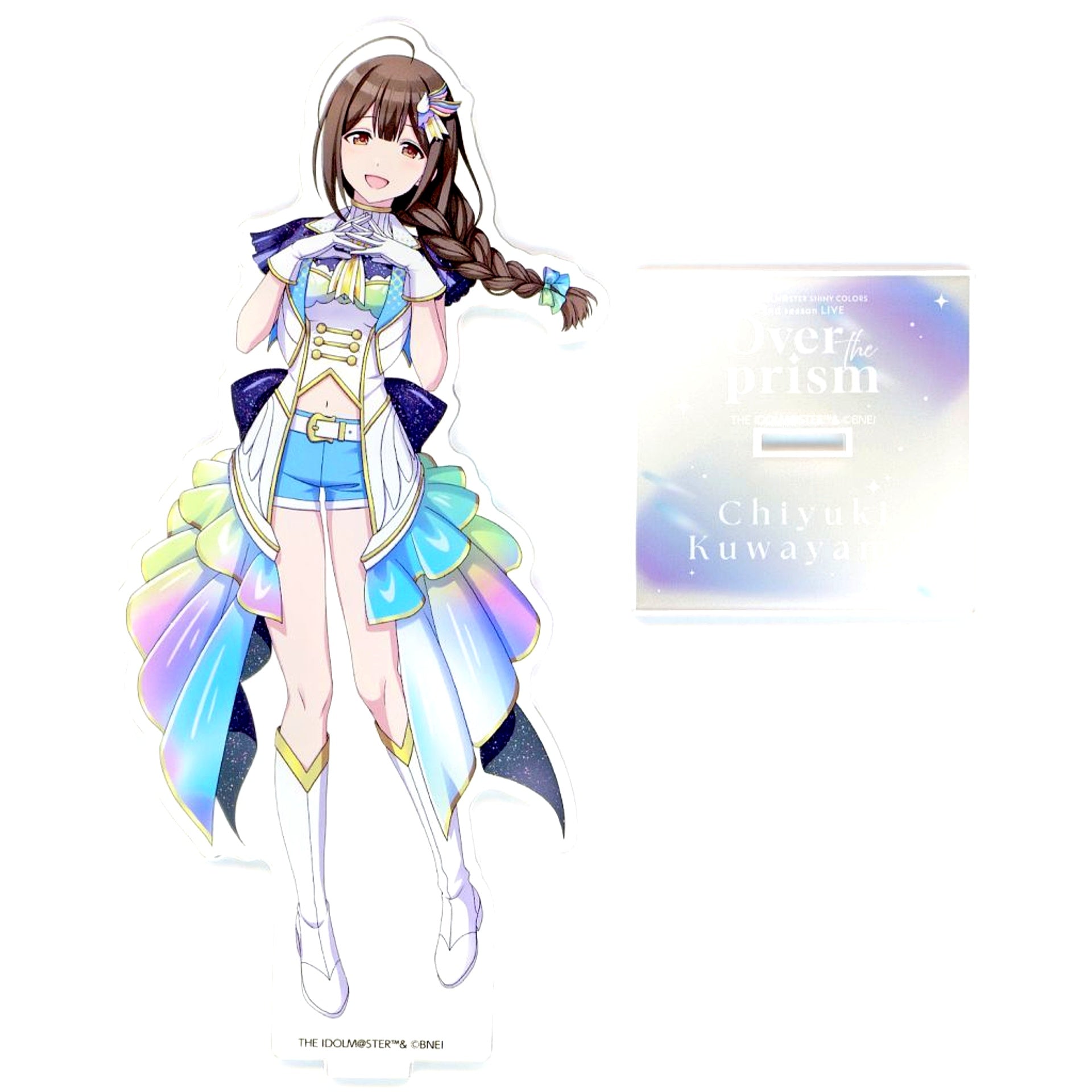 Chiyuki Kuwayama The Idolm@ster Shiny Colors Official Acrylic Stand Over the prism ver. [USED]