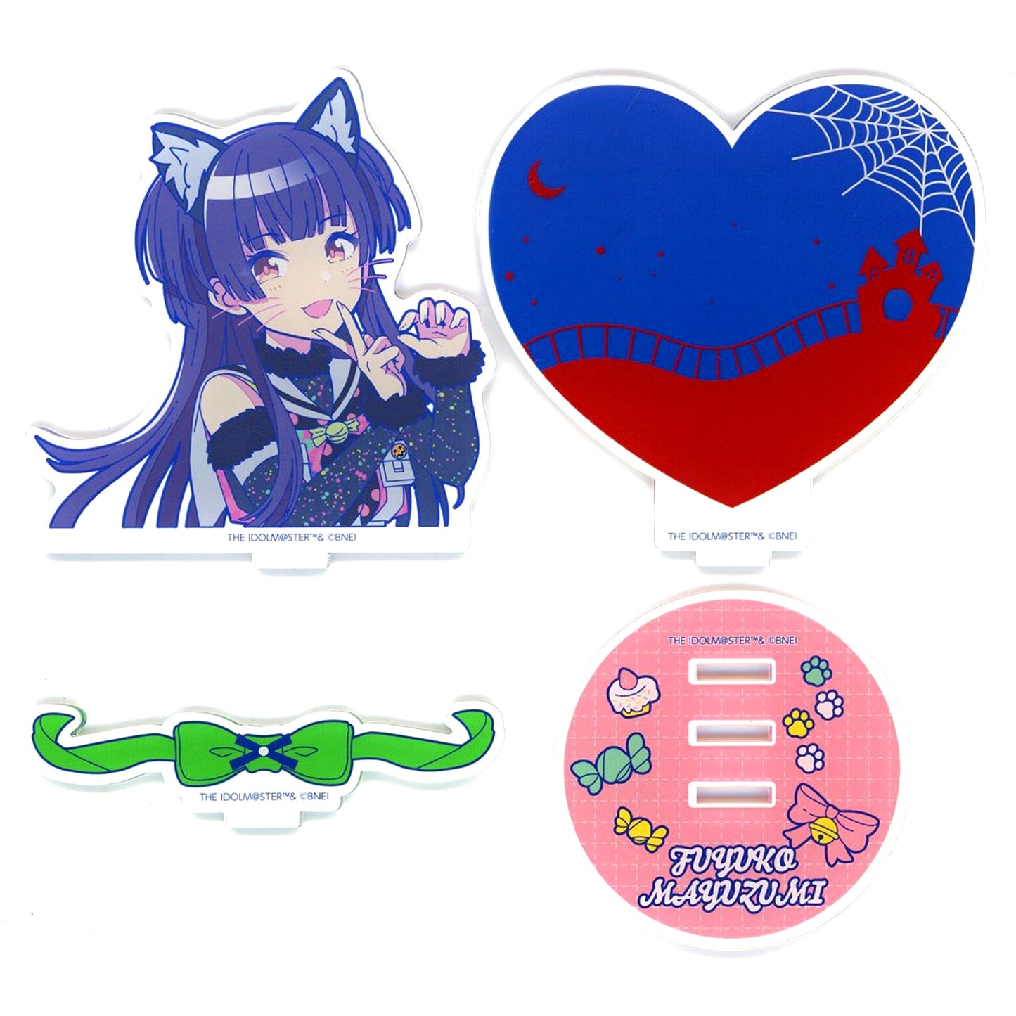 Fuyuko Mayuzumi THE IDOLM@STER Shiny Colors Over the prism ver. Official 3-Layer Acrylic Stand [USED]