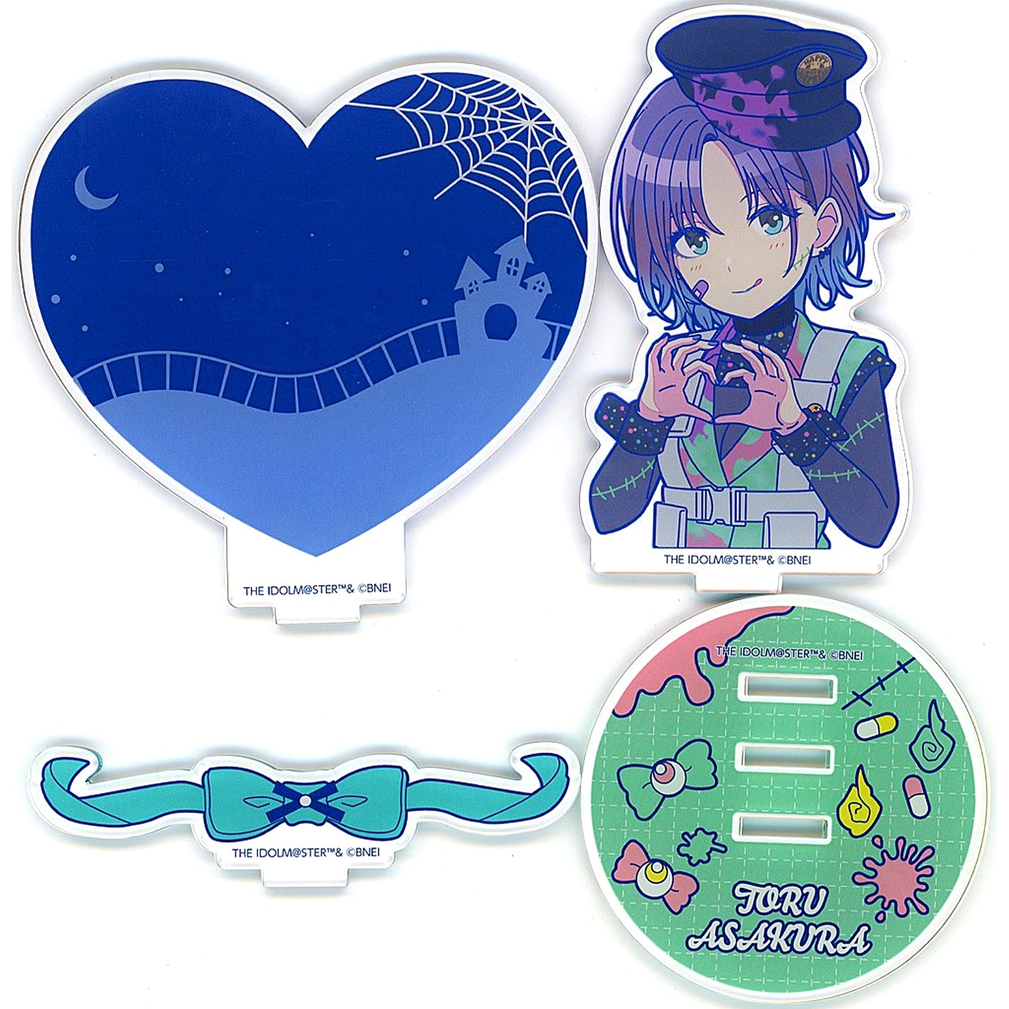 Toru Asakura The Idolmaster Shiny Colors Official 3 Layer Acrylic Stand Over the prism Ver. [USED]