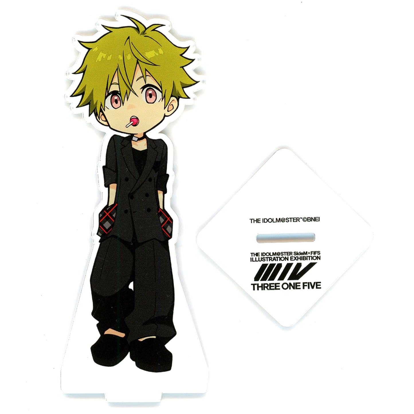 Hayato Akiyama The Idolmaster SideM x FiFS Illustration Exhibition Three One Five Vol. 3 Mini Acrylic Stand [USED]