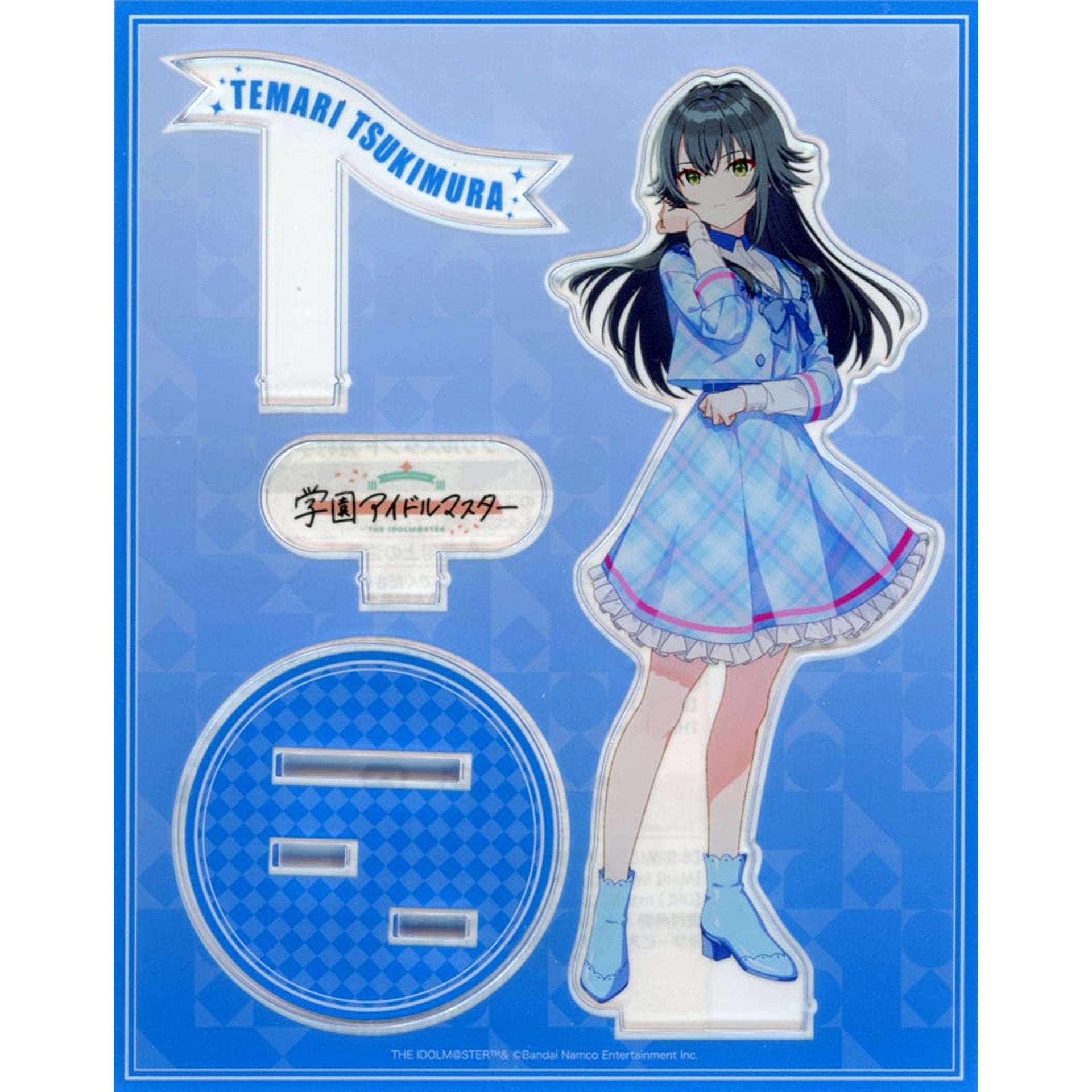Temari Tsukimura Gakuen Idolmaster Acrylic Stand FAM Kuji Online Prize B-2 [USED]