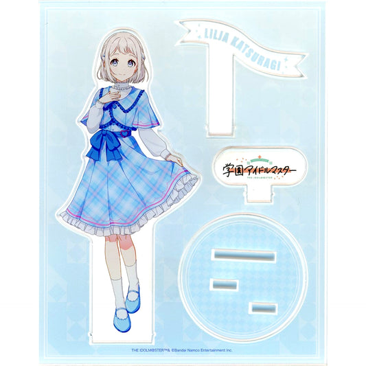Lilja Katsuragi Gakuen Idolmaster Acrylic Stand FAM Kuji Online Prize B-5 [USED]