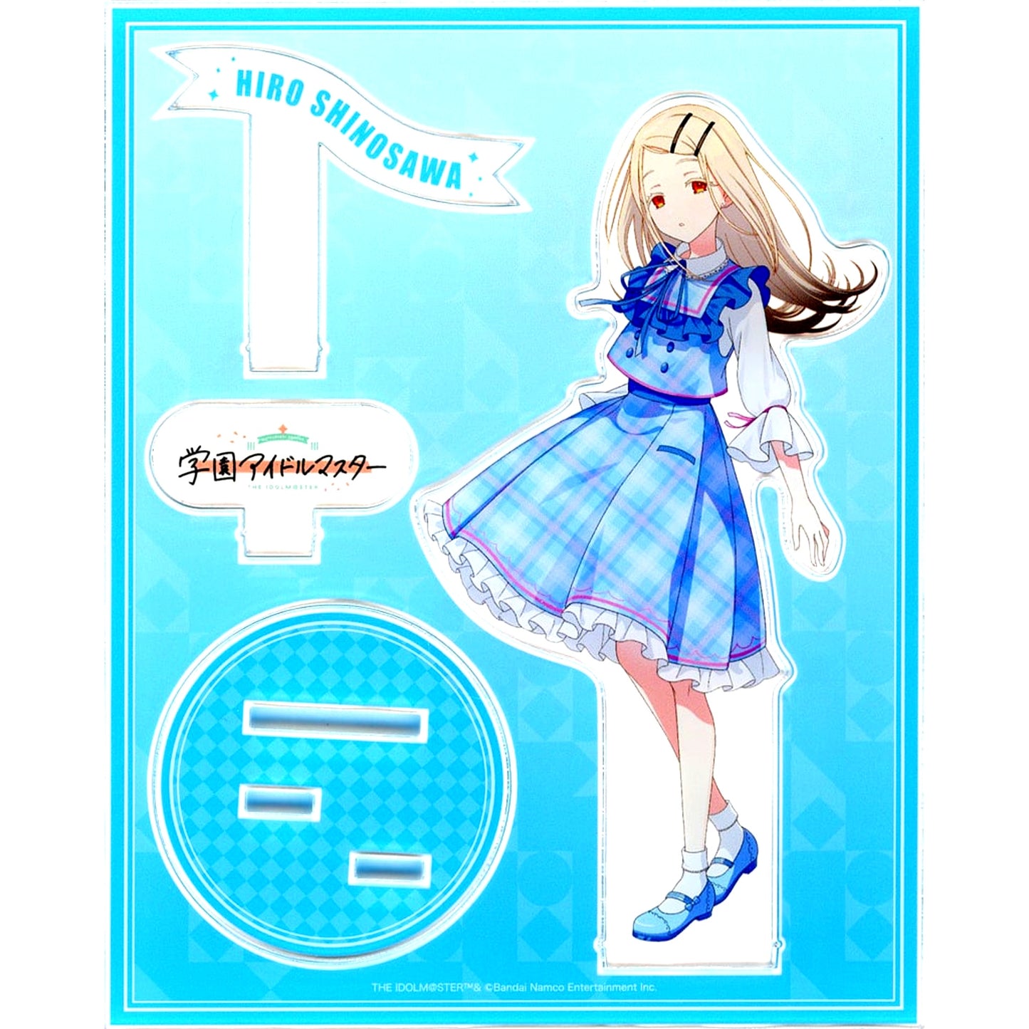 Hiro Shinosawa Gakuen Idolmaster Acrylic Stand FAM Kuji Online Prize B-8 [USED]