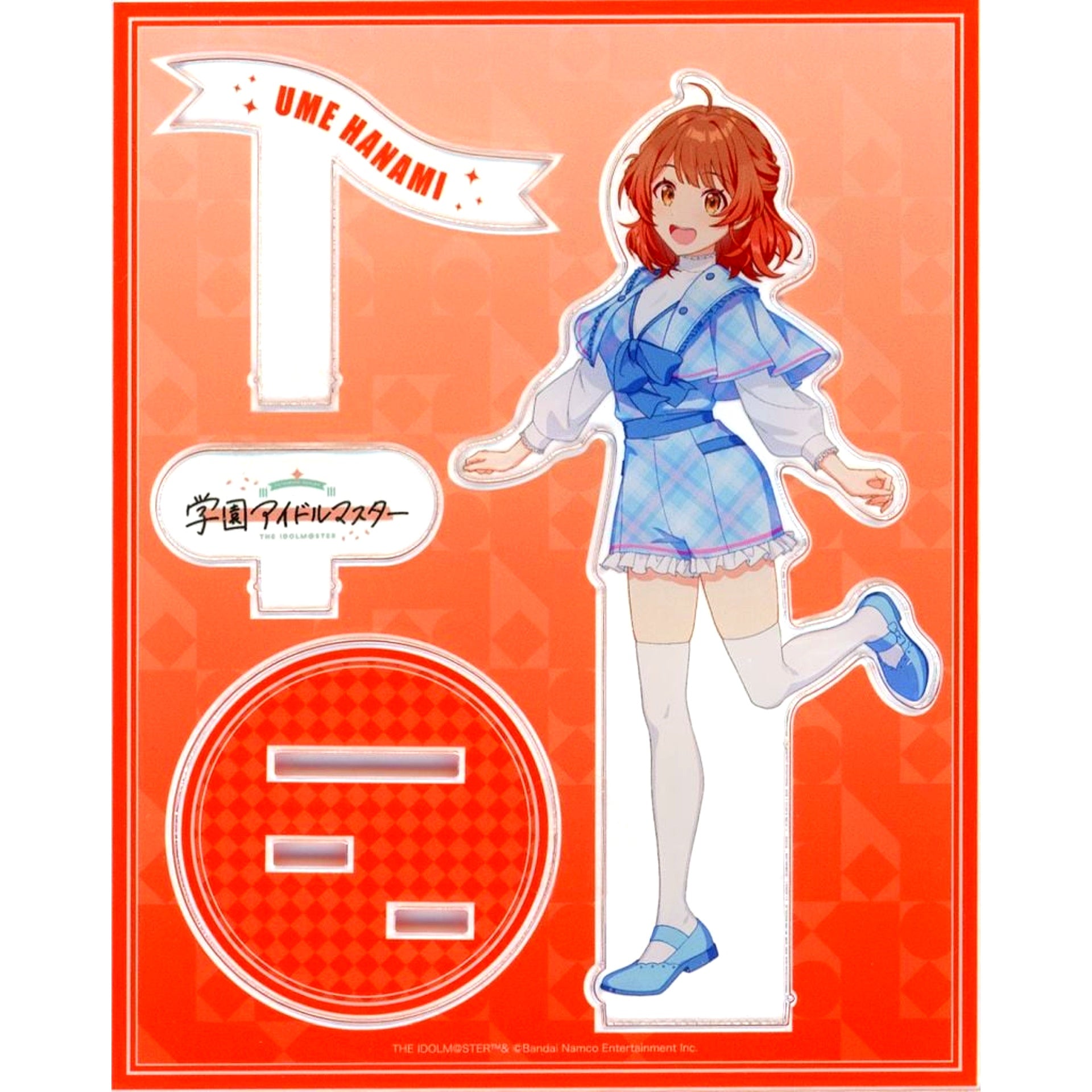 Ume Hanami Gakuen Idolmaster Acrylic Stand FAM Kuji Online Prize B-9 [USED]