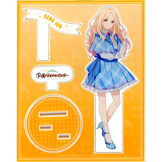 Sena Juoo B-12 Prize Acrylic Stand FAM Kuji Online Gakuen Idolmaster [USED]