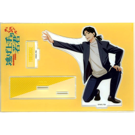 Yorishige Suwa Illustration Tag Ver. BIG Acrylic Stand with Parts The Elusive Samurai POP UP STORE in Loft [USED]