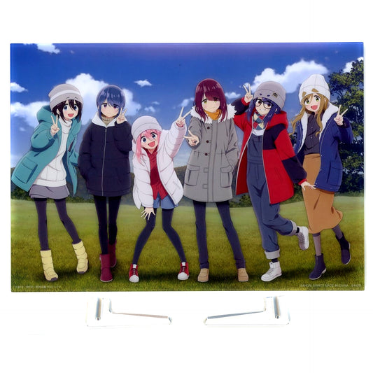 Group C Prize Yuru Camp SEASON 3 Ichiban Kuji Acrylic Board [USED]
