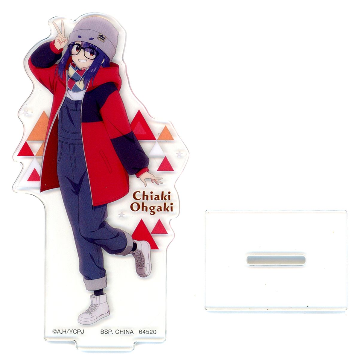Chiaki Ogaki Acrylic Stand Ichiban Kuji Laid-Back Camp Season 3 F Prize [USED]