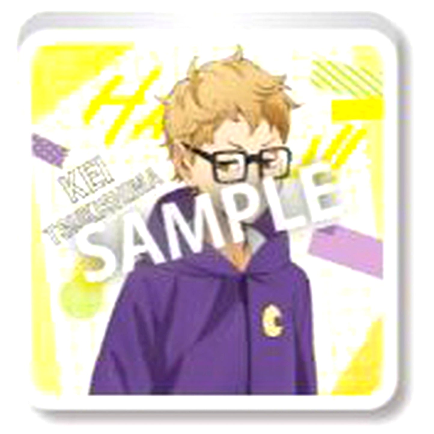 Kei Tsukishima Haikyu!! Memories Trading Acrylic Block [USED]