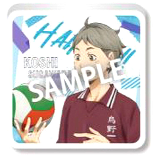 Koshi Sugawara Haikyu!! Memories Trading Acrylic Block [USED]