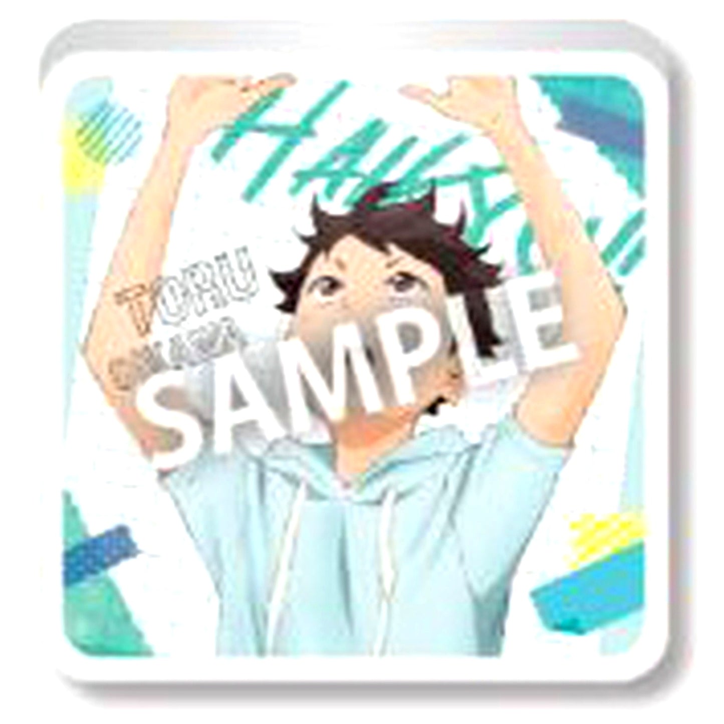 Toru Oikawa Haikyu!! Memories Trading Acrylic Block [USED]