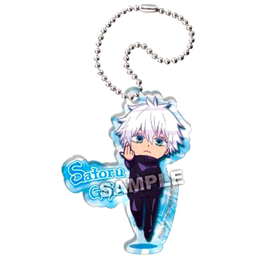 Satoru Gojo Jujutsu Kaisen Pyoncolle Battle Acrylic Keychain [USED]