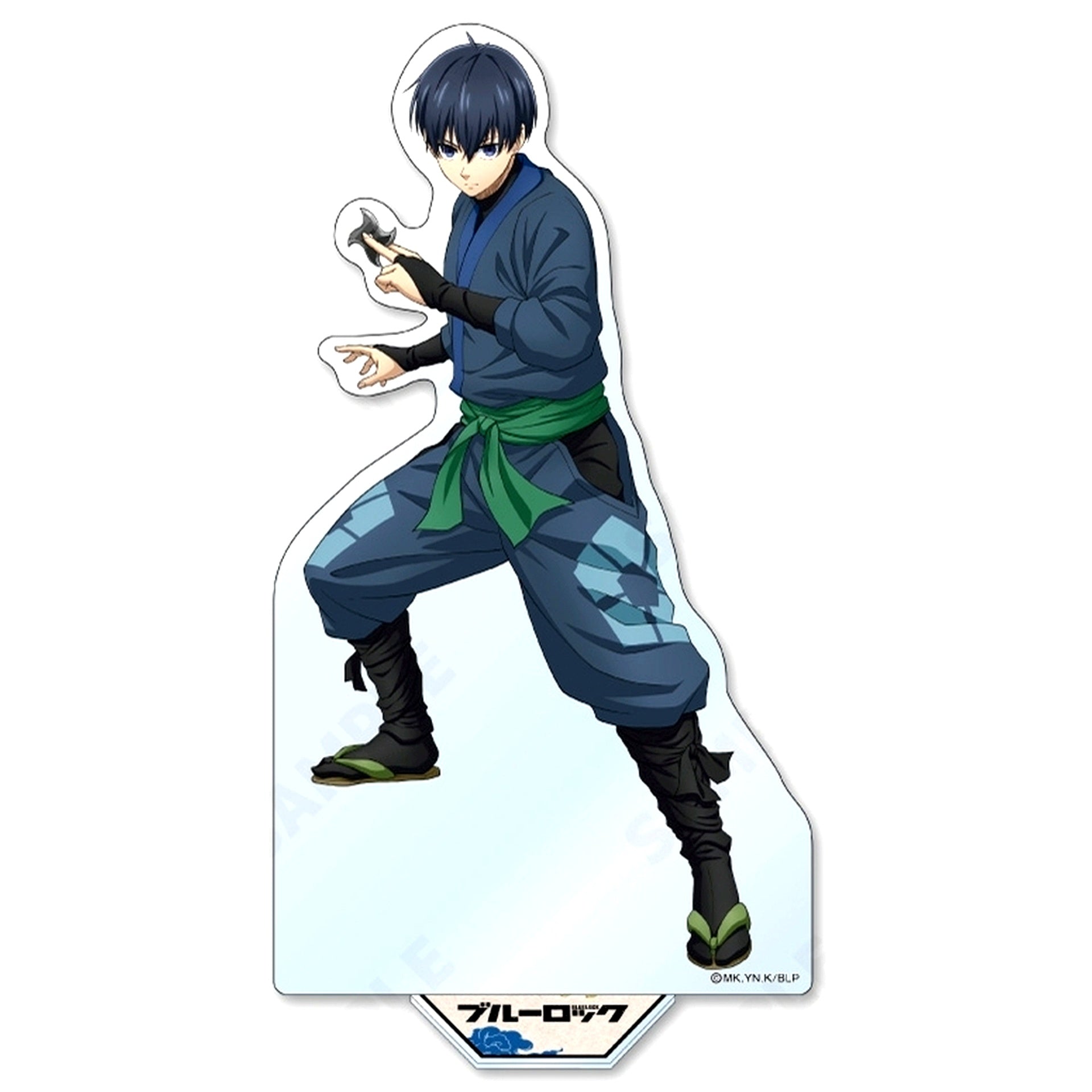 Yoichi Isagi 1. Ninja Style BIG Acrylic Stand Blue Lock [USED]