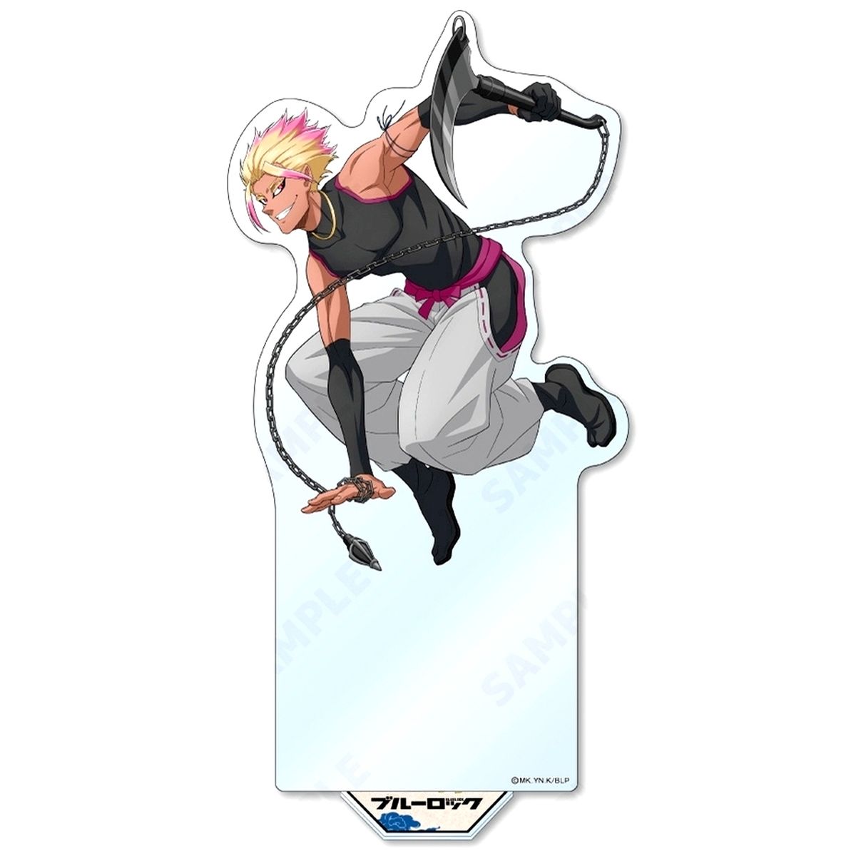 7. Ryusei Shido Ninja Style Big Acrylic Stand Blue Lock [USED]
