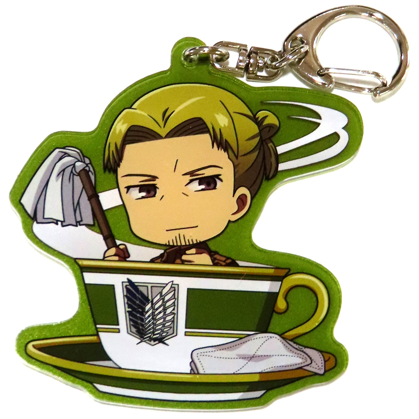 Eld Jinn Attack on Titan Trading Acrylic Keychain Cup In Series Vol.6 [USED]