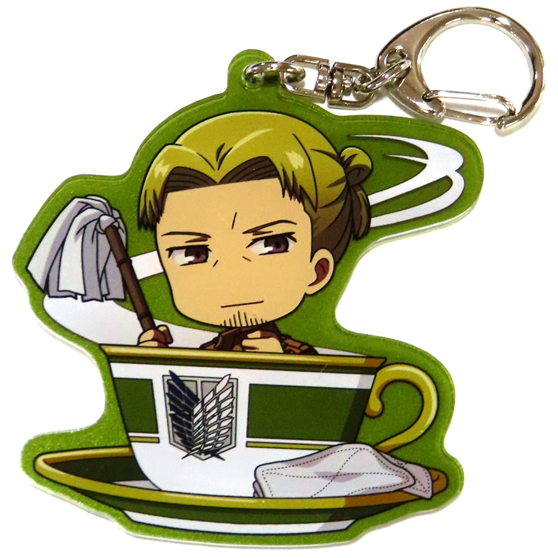 Eld Jinn Attack on Titan Trading Acrylic Keychain Cup In Series Vol.6 [USED]