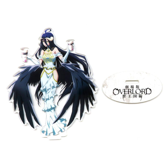Albedo Overlord The Sacred Kingdom Movie Aeon Cinema Limited Acrylic Stand [USED]