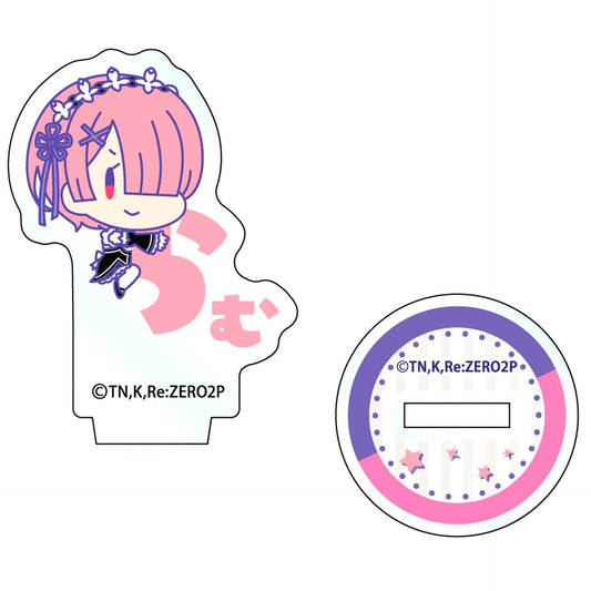 Ram Re:ZERO -Starting Life in Another World- Onamae Pitanko Mini Acrylic Stand [USED]