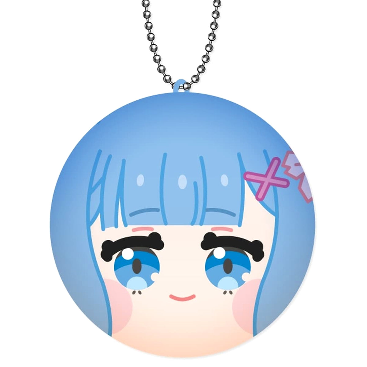 Re:ZERO -Starting Life in Another World- Rem Childhood Rem Childhood MaruColle! Keychains [USED]