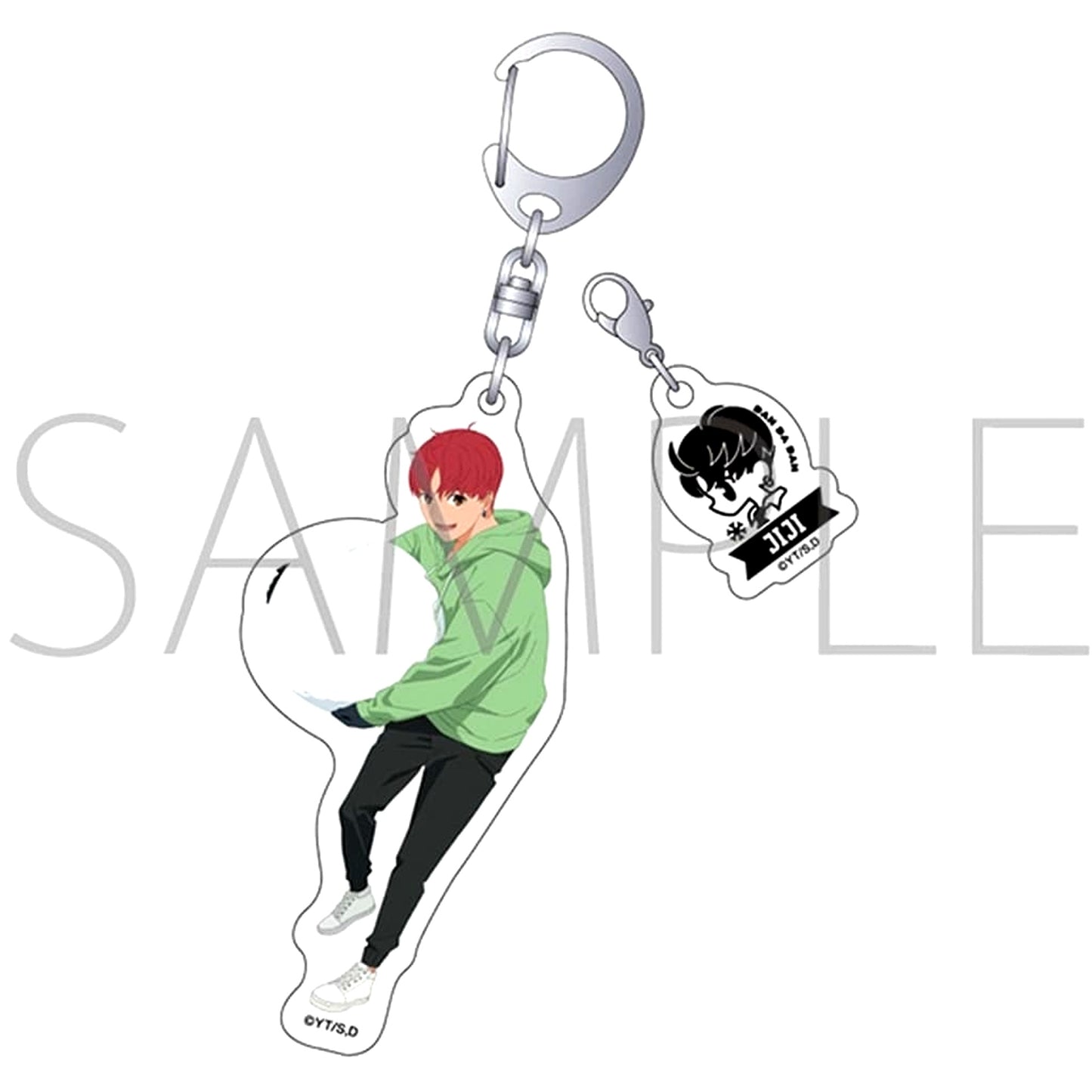Dandadan Jiji Jin Enjoji Charm Keychain [USED]