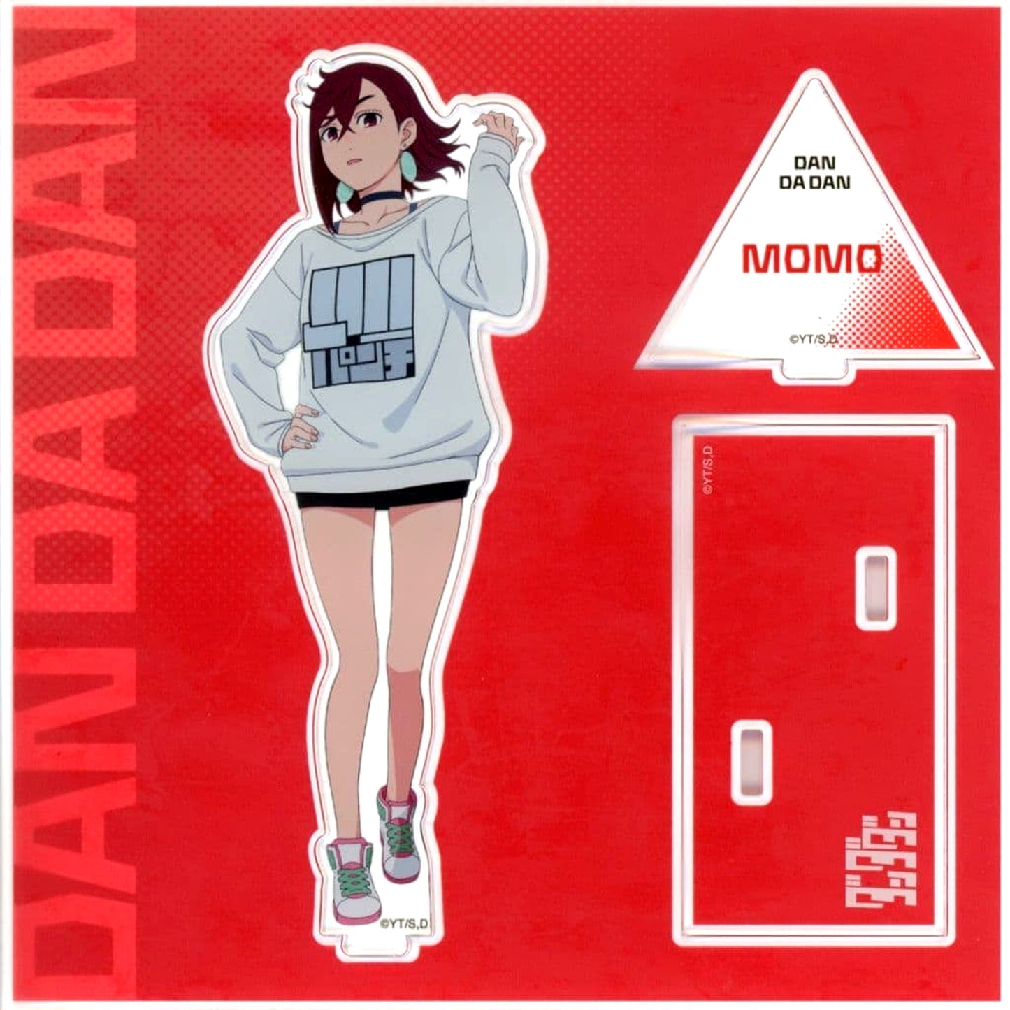 Dandadan Momo Ayase Acrylic Stand Full Body Illustration Ver. DAN DA DAN Popup Exhibition baseyard tokyo [USED]