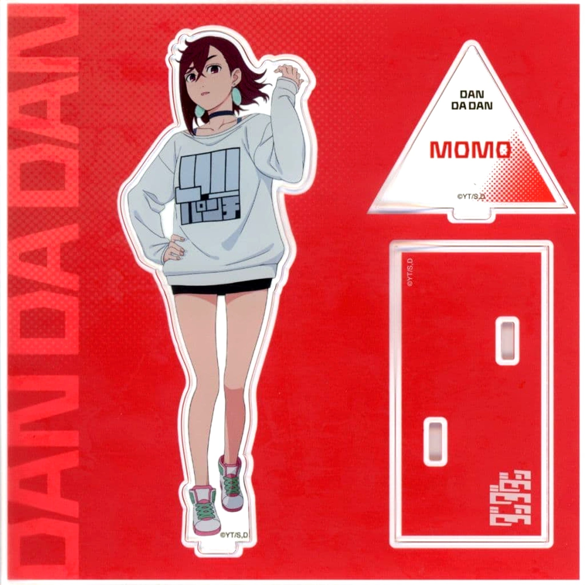 Dandadan Momo Ayase Acrylic Stand Full Body Illustration Ver. DAN DA DAN Popup Exhibition baseyard tokyo [USED]