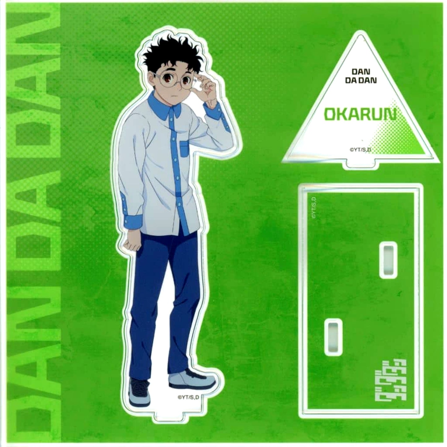 Dandadan Ken Takakura Okarun Acrylic Stand Standing Illustration Ver. DAN DA DAN POPUP EXHIBITION baseyard tokyo [USED]