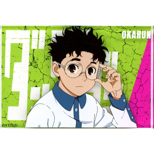 Dandadan Ken Takakura Okarun Acrylic Block DAN DA DAN POPUP EXHIBITION baseyard tokyo [USED]