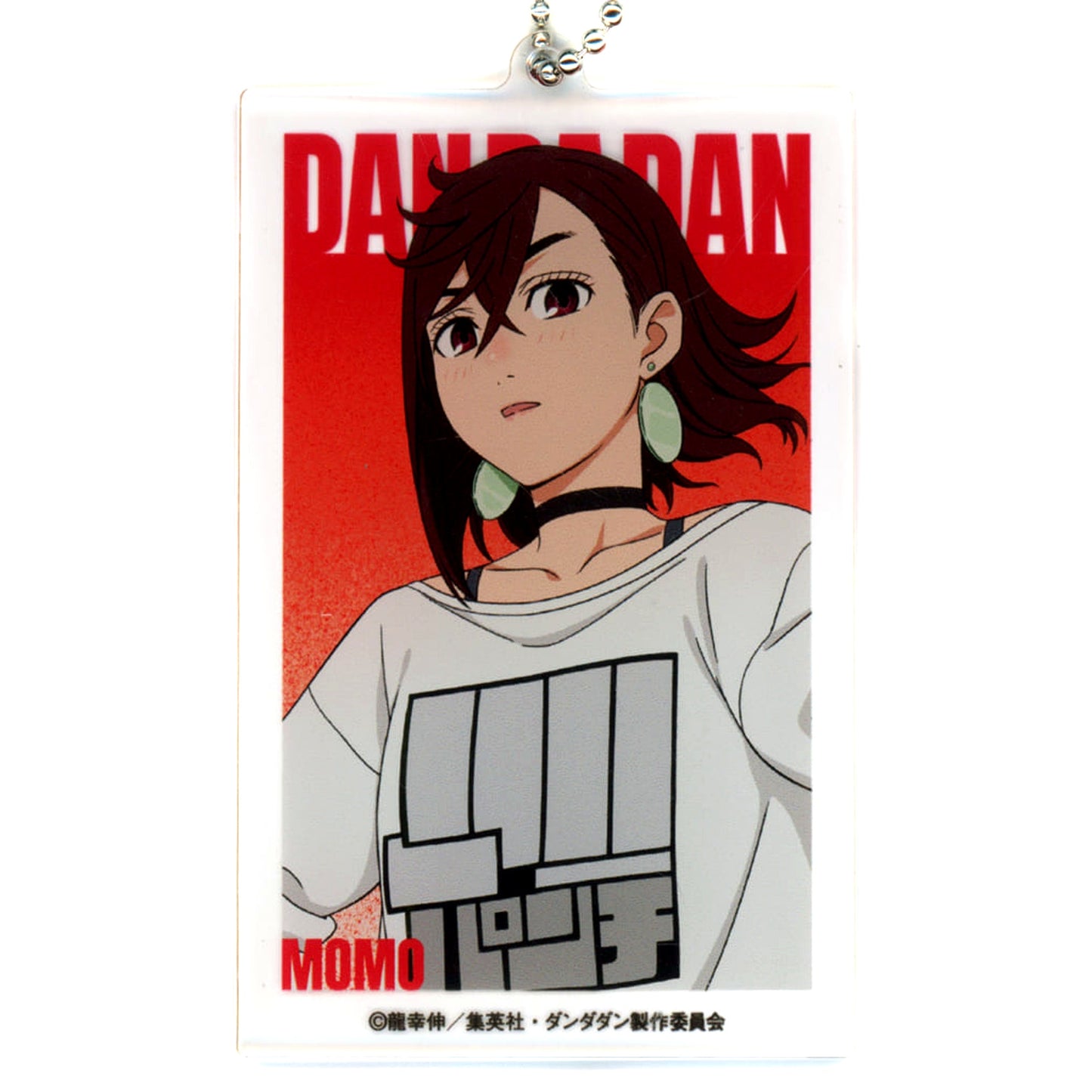 Dandadan Momo Ayase Acrylic Big Tag POPUP EXHIBITION baseyard tokyo [USED]