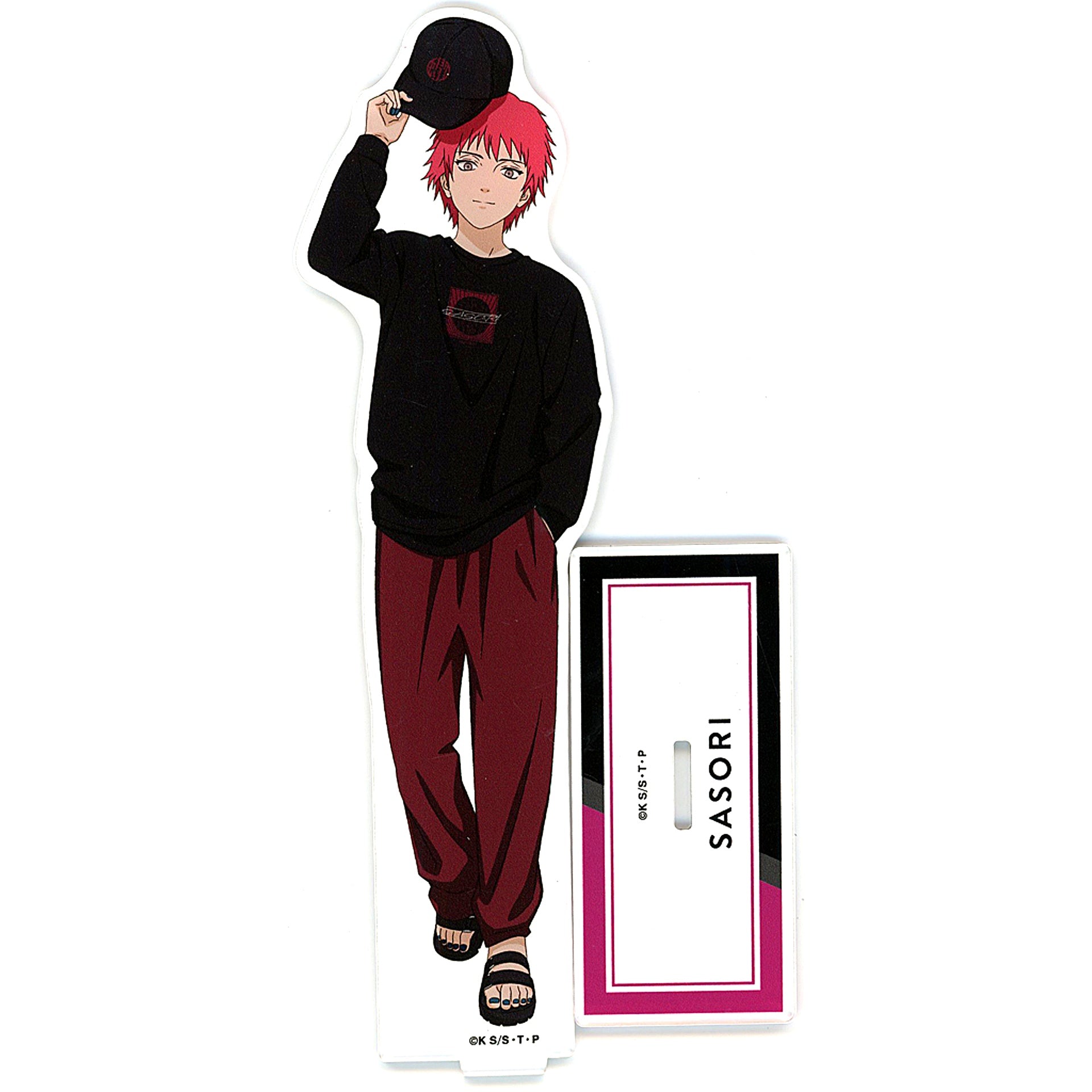 Sasori arti-mate Illustration Casual Clothes Ver. BIG Acrylic Stand Naruto Shippuden [USED]