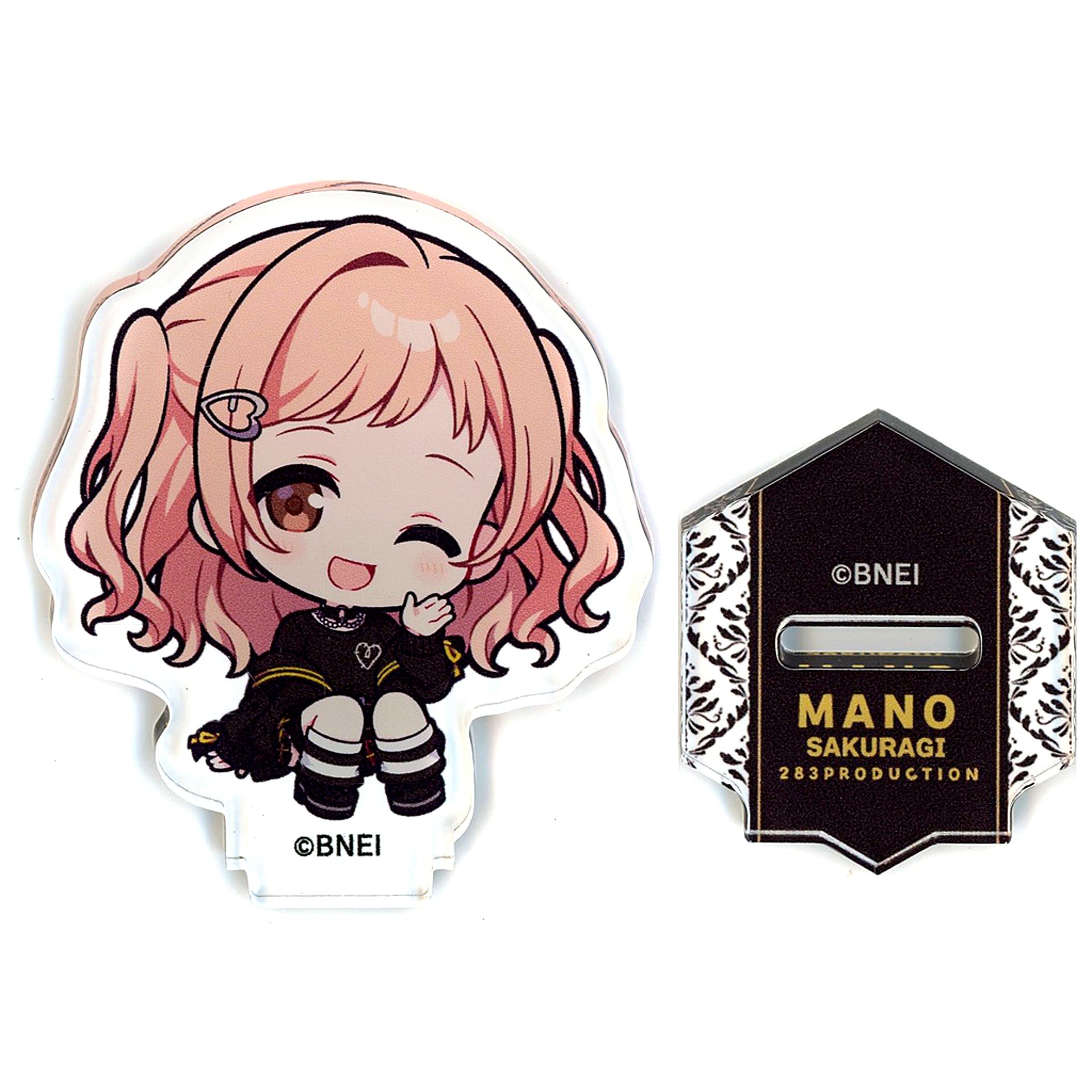 Mano Sakuragi The Idolm@ster Shiny Colors Trading Mini Chara Acrylic Stand Luca Ikaruga POP UP SHOP [USED]