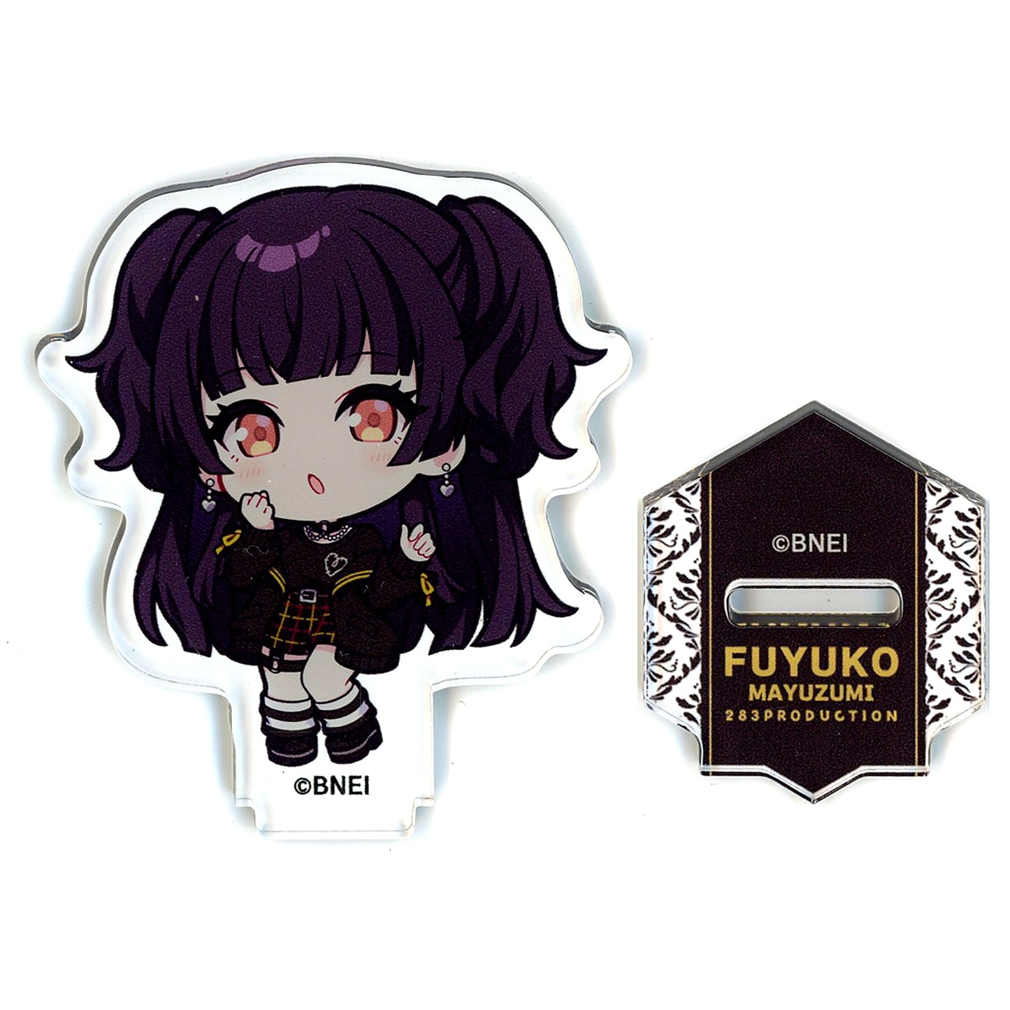 Fuyuko Mayuzumi The Idolmaster Shiny Colors Trading Mini Character Acrylic Stand Luca Ikaruga Pop Up Shop in Shibuya 109 [USED]
