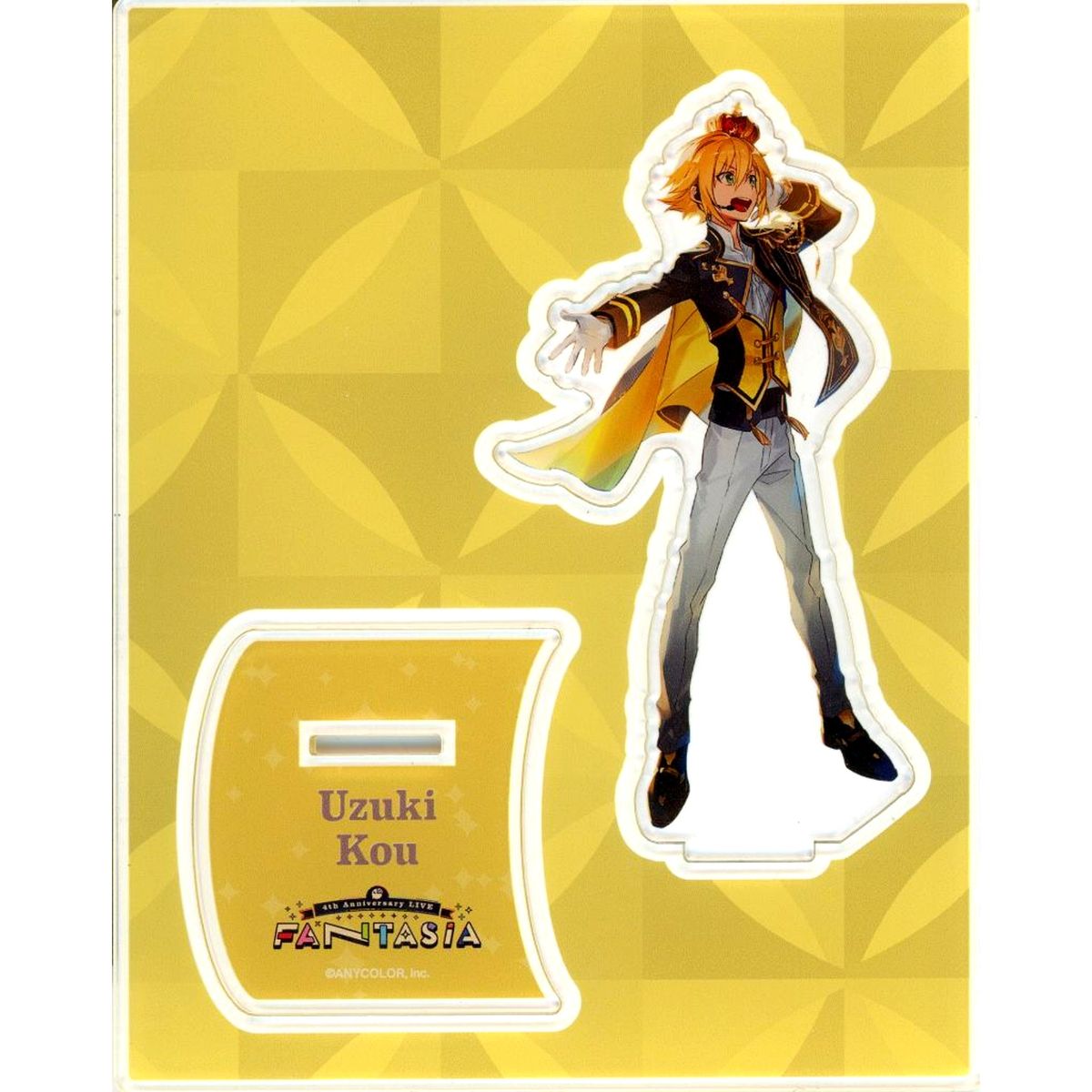 Uzuki Kou Virtual YouTuber Nijisanji Acrylic Stand Only Sold Separately [USED]