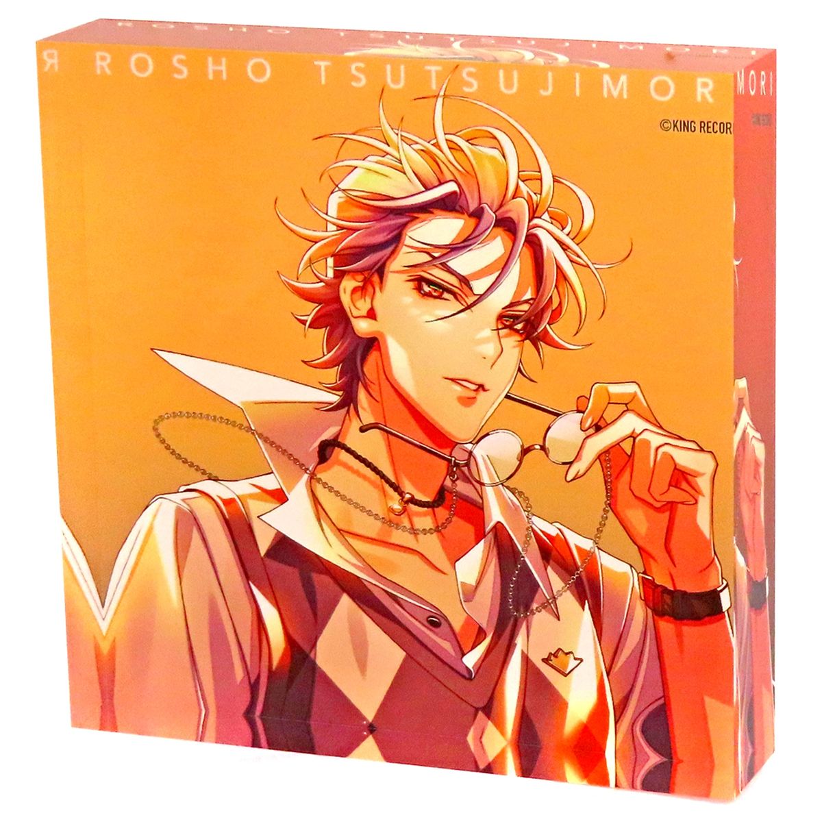 Rosho Tsutsujimori Hypnosis Mic: Division Rap Battle Acrylic Block Only from Dotsuitare Hompo CD ELR Store Limited Edition Bonus [USED]