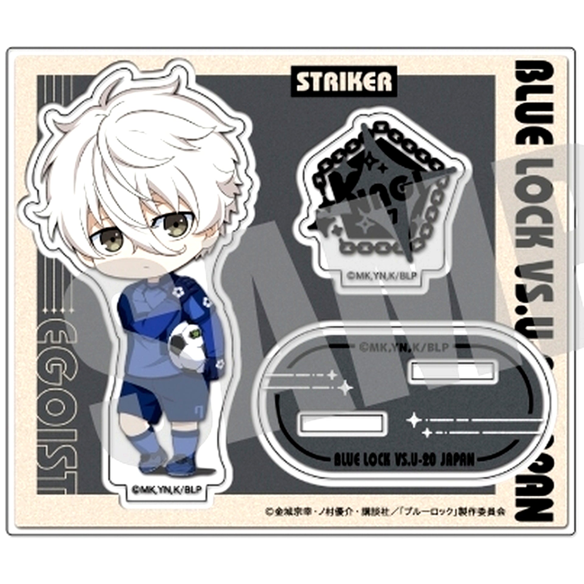 Seishiro Nagi Acrylic Stand Official Deformed Vol.1 Blue Lock [USED]