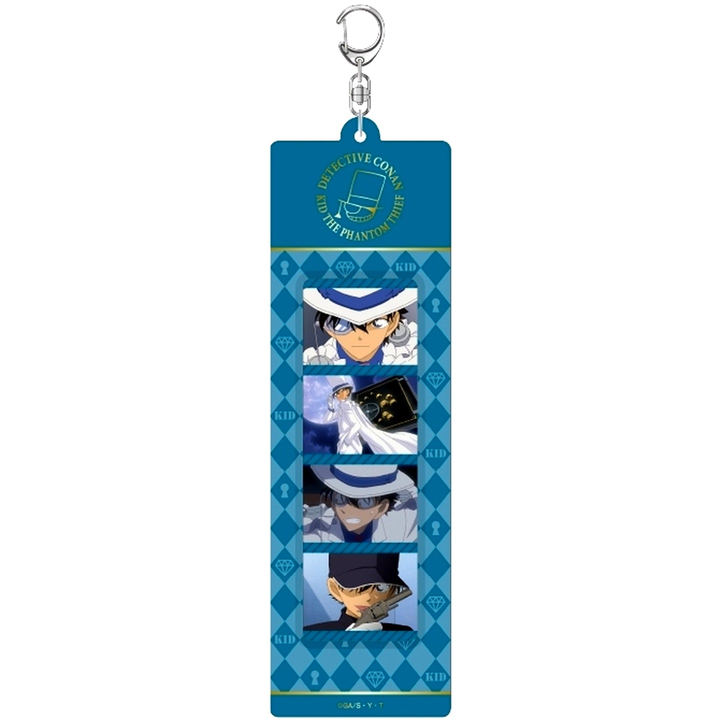 Kaito Kid Detective Conan 4cut Photo Film Holder [USED]