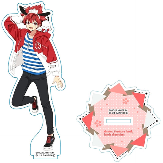 Taiyo Asano x Pochacco Mission: Yozakura Family x Sanrio Characters Acrylic Stand [USED]