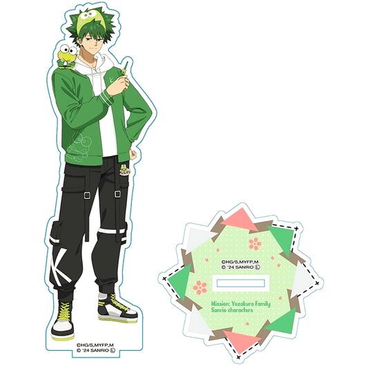 Shinzo Yozakura x Kerokerokeroppi Mission: Yozakura Family x Sanrio Characters Acrylic Stand [USED]