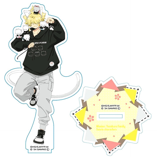 Kengo Yozakura x Nyanyinyunyenyon Mission: Yozakura Family x Sanrio Characters Acrylic Stand [USED]
