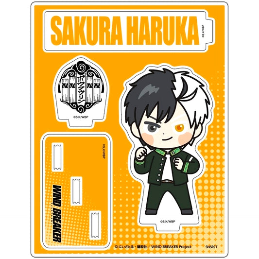 Haruka Sakura Acrylic Stand WIND BREAKER [USED]