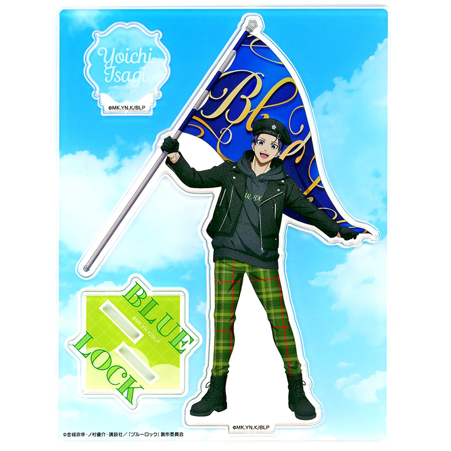 Yoichi Isagi FLAG Acrylic Stand Blue Lock [USED]