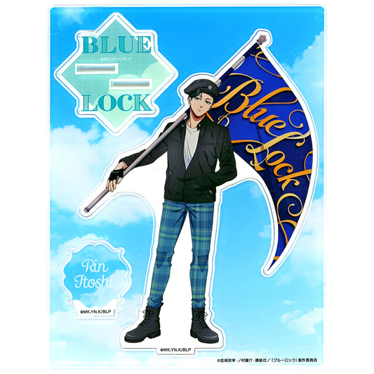 Rin Itoshi Acrylic Stand FLAG Blue Lock [USED]